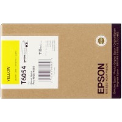 Epson T6054 żółty (yellow) tusz oryginalna