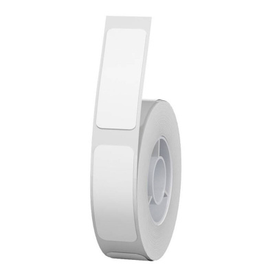 PONY 12x22mm, 260szt., oryginalne etykiety samoprzylepne, biały dla D30