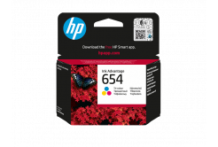 HP 654 7FP38UE kolorowa (color) tusz oryginalna
