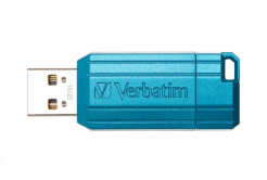 Verbatim 49068 Pamięć flash Hi-Speed Store 'n' Go, 16GB, Pinstripe, USB 2.0, Karaibski błękit