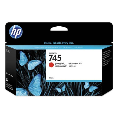 HP 745 F9K00A chromatyczny czerwony (chromatic red) tusz oryginalna