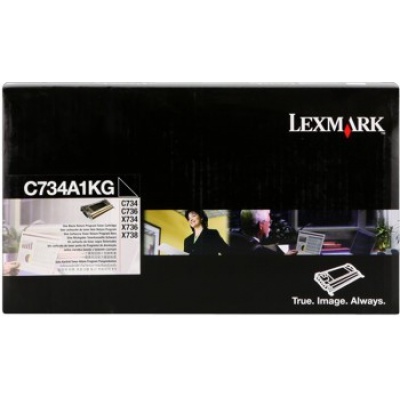 Lexmark C734A1KG czarny (black) toner oryginalny