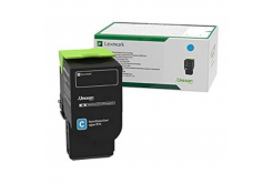 Lexmark 78C20C0 błękitny (cyan) toner oryginalny