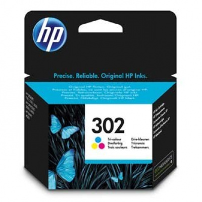 HP 302 F6U65AE kolorowa (color) tusz oryginalna