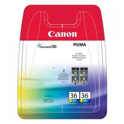 Canon CLI36, 1511B018 kolorowa (color) dualpack tusz oryginalna