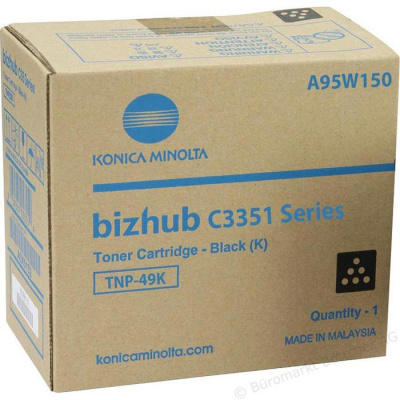 Konica Minolta TNP-49K czarny (black) toner oryginalny