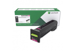 Lexmark 72K2XME purpurowy (magenta) toner oryginalny