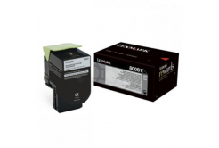 Lexmark 80C0S10 czarny (black) toner oryginalny