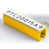 Partex PTC40021A9, biały, 100 szt., (5-6,2mm), PTC oznaczniki nasuwane na etykietę