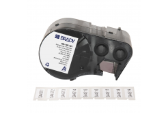 Brady M5-195-481 / 170885, 25.40 mm, Polyester, czarny druk / biały podkład