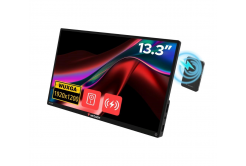 Verbatim Monitor przenośny 13.3", WUXGA 1920x1200, czarny
