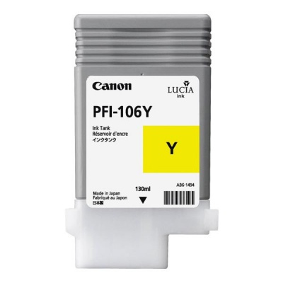 Canon PFI-206Y, 5306B001 żółty (yellow) tusz oryginalna