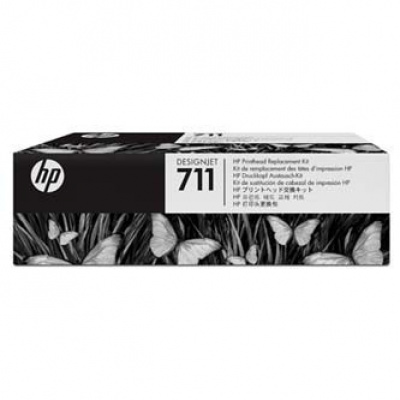 HP 711 C1Q10A kolorowa (color) zestaw głowica drukująca oryginalna