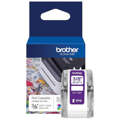 Brother CZ1001, 9mm x 5m, rolka papieru, oryginalna