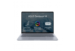 ASUS Zenbook 14/UX3480QA-OLED1057W/SD-X1-26-100/14"/WUXGA/8GB/512GB/Adreno/W11H/Niebieski/2R