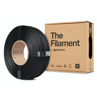 "The Filament" by Spectrum TF-24101, ReFill PLA CF, 1,75mm, 1000g, Czarny (Black)