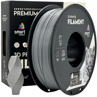 Smart Print FG-S14-E1, 3D filament, HS-PLA, 1,75mm, 1000g, Szary (Grey)