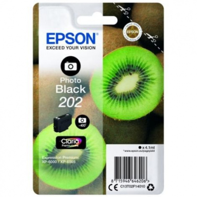 Epson 202 T02F14010 foto czarny (photo black) tusz oryginalna