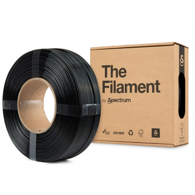 "The Filament" by Spectrum TF-24253, ReFill, PETG Lite, 1,75mm, 1000g, Czarny (Black)