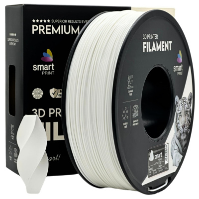 Smart Print FG-S2-E1, 3D filament, ABS+, 1,75mm, 1000g, Biały (White)
