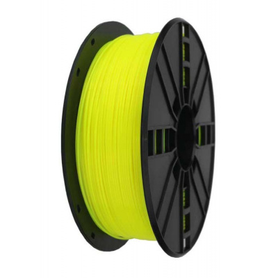 Gembird 3DP-PLA+1.75-02-Y, 3D filament, PLA Plus, 1,75mm, 1000g, Żółty (Yellow)