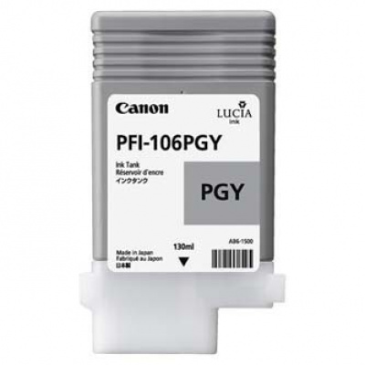 Canon PFI-106PGY photo szary (grey) tusz oryginalna