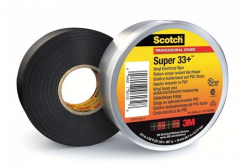 3M 33+ Scotch Super Taśma izolacyjna, 38 mm x 33 m, czarny