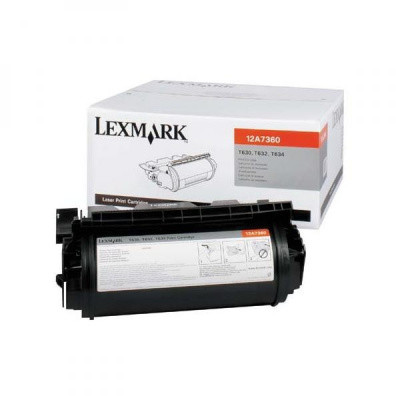 Lexmark 12A7360 czarny (black) toner oryginalny