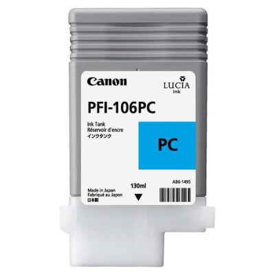 Canon PFI-106PC, 6625B001 foto błękitny (photo cyan) tusz oryginalna