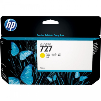 HP 727 F9J78A żółty (yellow) tusz oryginalna