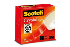 3M 600 Scotch Crystal Tape przezroczysta taśma, 19 mm x 33 m