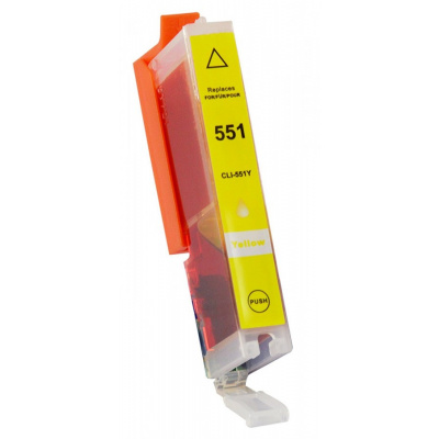Canon CLI-551XL żółty (yellow) tusz zamiennik