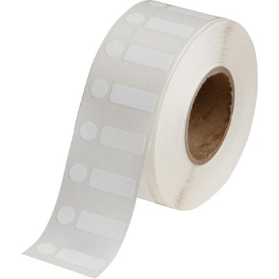 Brady J20-249-7425J / 150023, Polypropylene Labels, 25.40 mm x 9.53 mm
