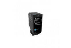 Lexmark 74C20CE błękitny (cyan) toner oryginalny