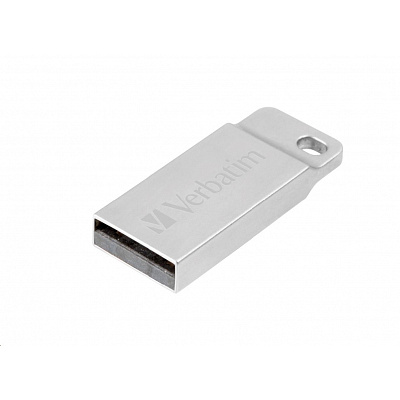 VERBATIM Flash Disk 64GB Metal Executive, USB 2.0, srebrna