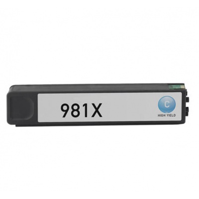 Kompatybilny wkład z HP 981XL L0R09A błękitny (cyan) 
