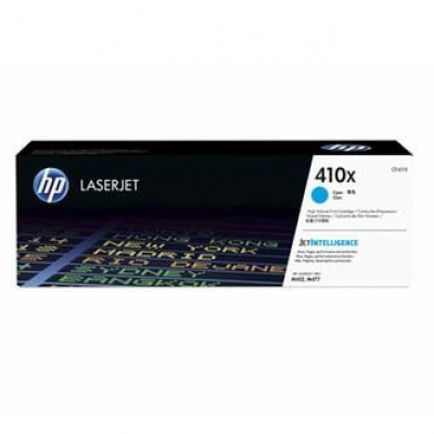 HP 410X CF411X błękitny (cyan) toner oryginalny