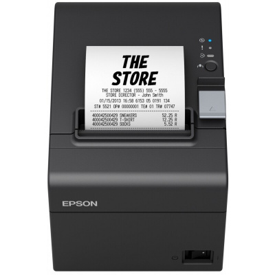 Epson TM-T20III C31CH51012 drukarka paragonowa, USB, Ethernet, 8 dots/mm (203 dpi), cutter, czarny