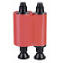 Evolis R2013 colour ribbon (monochrome), red