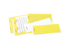 Partex samolepicí štítky PFA20018KT4, 9,5 x 17,5 mm, żółte, 352 szt., A4, 1 list