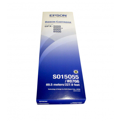 Epson 8766/C13S015055, czarny, taśma barwiąca oryginalna