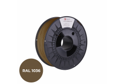 C-Tech 3DF-P-PLA1.75-1036 3D filament, PREMIUM LINE, PLA, perłowo-złoty, RAL1036, 1,75mm, 1kg