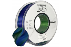 Professional Lab FG-P104-E1, 3D filament, PLA Silk, 1,75mm, 1000g,  Tri Color, Wielokolorowy (Blue, Green, Purple)