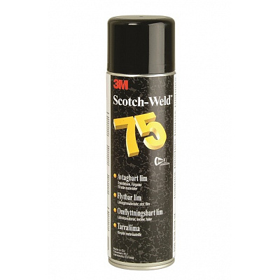 3M 75 Scotch-Weld™, przestawialny klej w sprayu, 500 ml