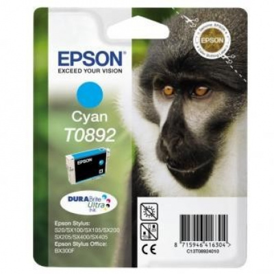 Epson T08924011 błękitny (cyan) tusz oryginalna