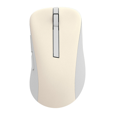 ASUS Wireless Mouse MD102/Biurowa/Optyczna/Dla praworęcznych/1 600 DPI/USB+BT/Beżowa