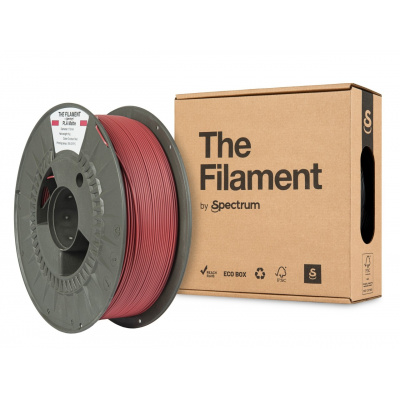 "The Filament" by Spectrum TF-24204, PLA Matte, 1,75mm, 1000g, Czerwony (October red)