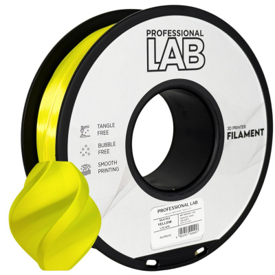 Professional Lab FG-P95-E1, 3D filament, PLA Silk, 1,75mm, 1000g, Żółty (Yellow)