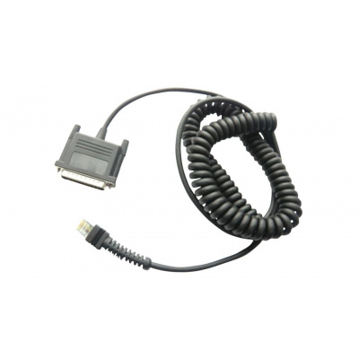 Datalogic CAB-509 RS232 kabel, CBX800, skręcony