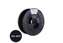 C-Tech 3DF-P-TPU90A-1.75-9017 3D filament, PREMIUM LINE, TPU 90A, elastyczny, ruch drogowy czarny, RAL9017, 1,75mm, 1kg